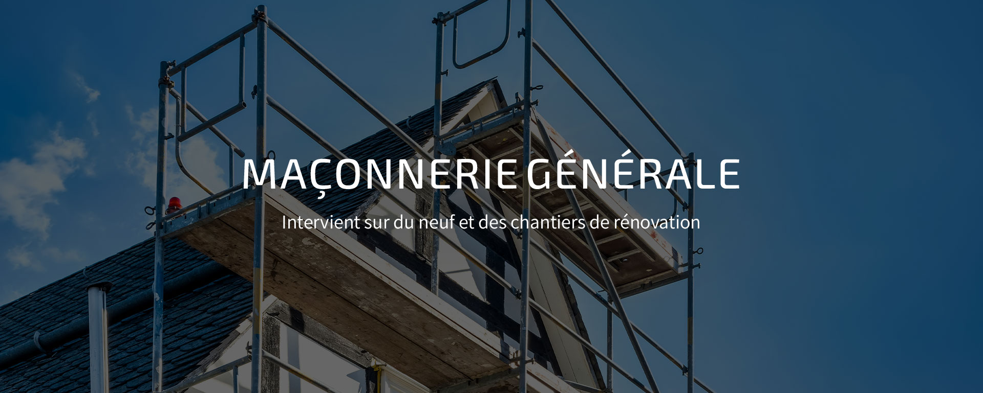Travaux de couverture dans l'Aisne - BC Maçonnerie
